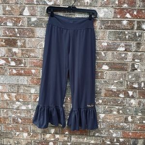 Matilda Jane Big Ruffle Pants Slate Gray
